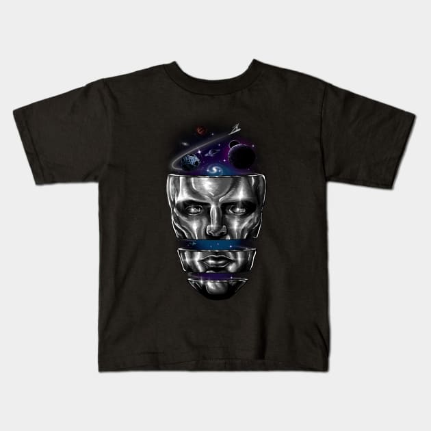 Destructured Hero #6 Kids T-Shirt by Vinsse